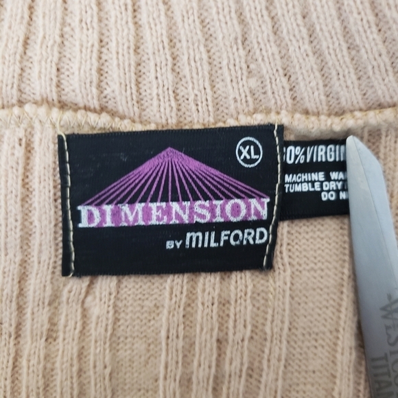 Vintage Union Made 100% Virgin Acrylic Sweater-XL - Picture 4 of 6